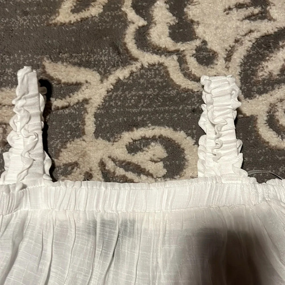 A.Byer white sheer top. New.  Super cute and soft. - Picture 3 of 4